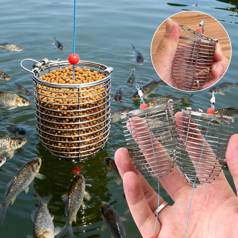 Best Equipment For Fishing - 4,5 cm draadvisserij-kooiset, 5 stuks, betrouwbare