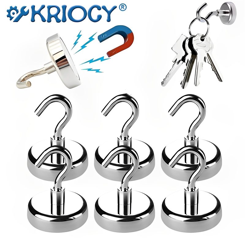 Fishing Equipment Holder - Sterke Krachtige Ronde Neodymium Magneet Haak