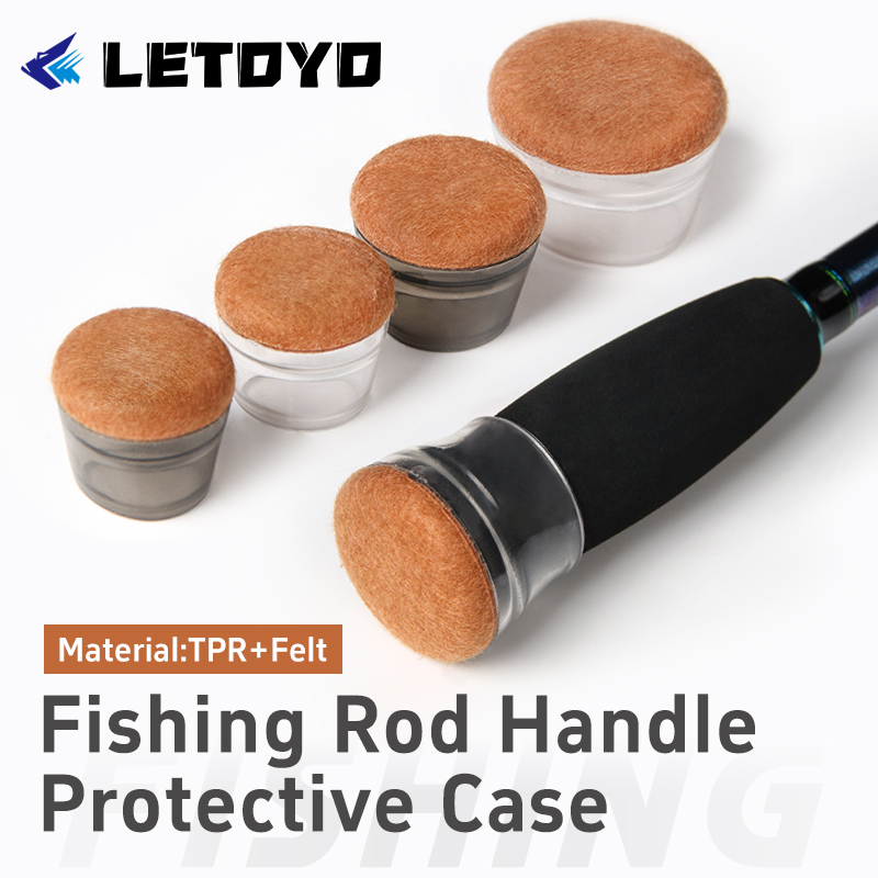 Fishing Equipment Kit - LETOYO vilt Bodembeschermer Handvat Beschermhoes Siliconen
