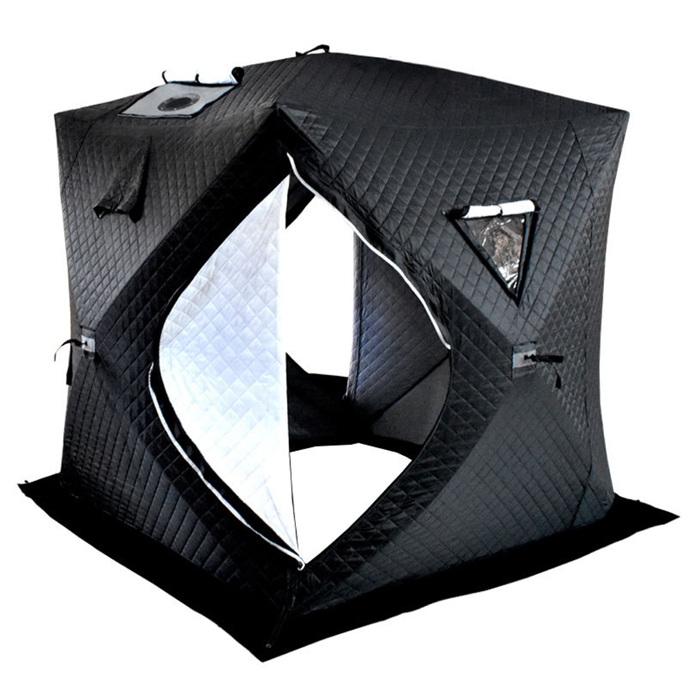 Fishing Equipment Needed - Eenvoudige Set-Up Winter Tent Ijs Vissen