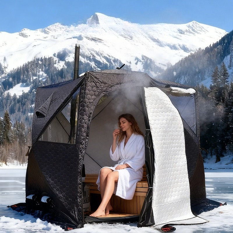 Fishing Equipment Needed - Winter Saunatent Winter Dikker Koudebescherming Vistenten