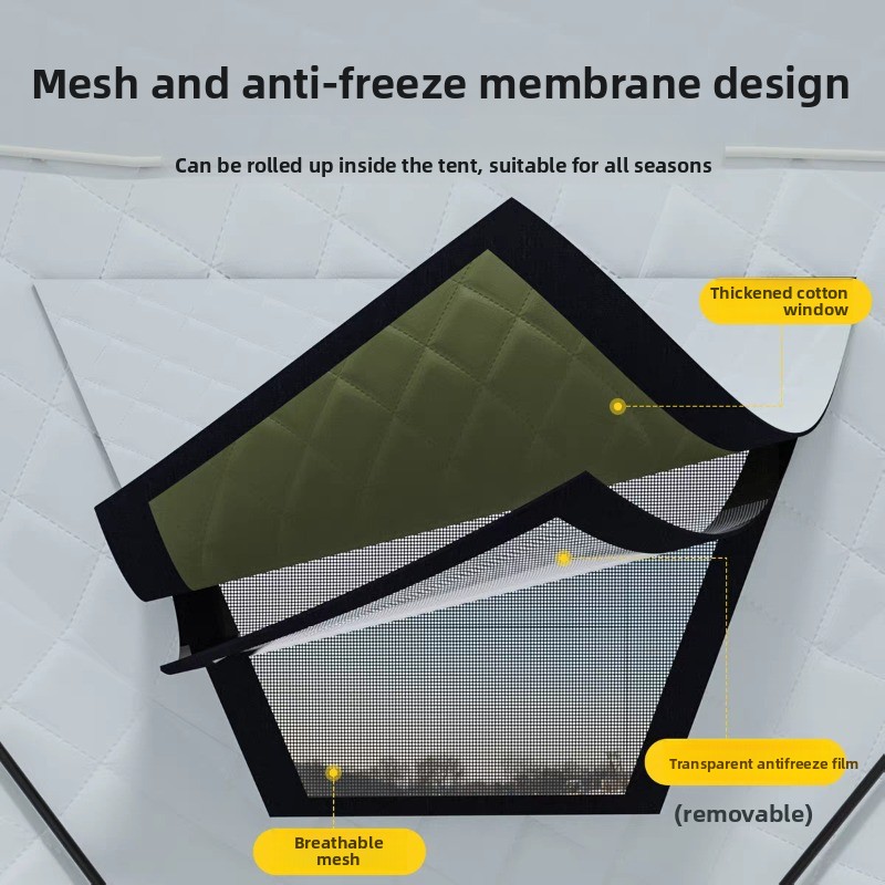 Zeshoekige ijsvishut – Verdikt - Fishing Equipment Needed recensie en prijs