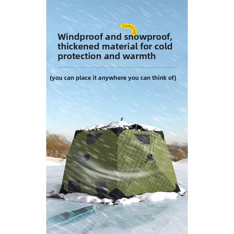 Zeshoekige ijsvishut – Verdikt - Fishing Equipment Needed recensie en prijs