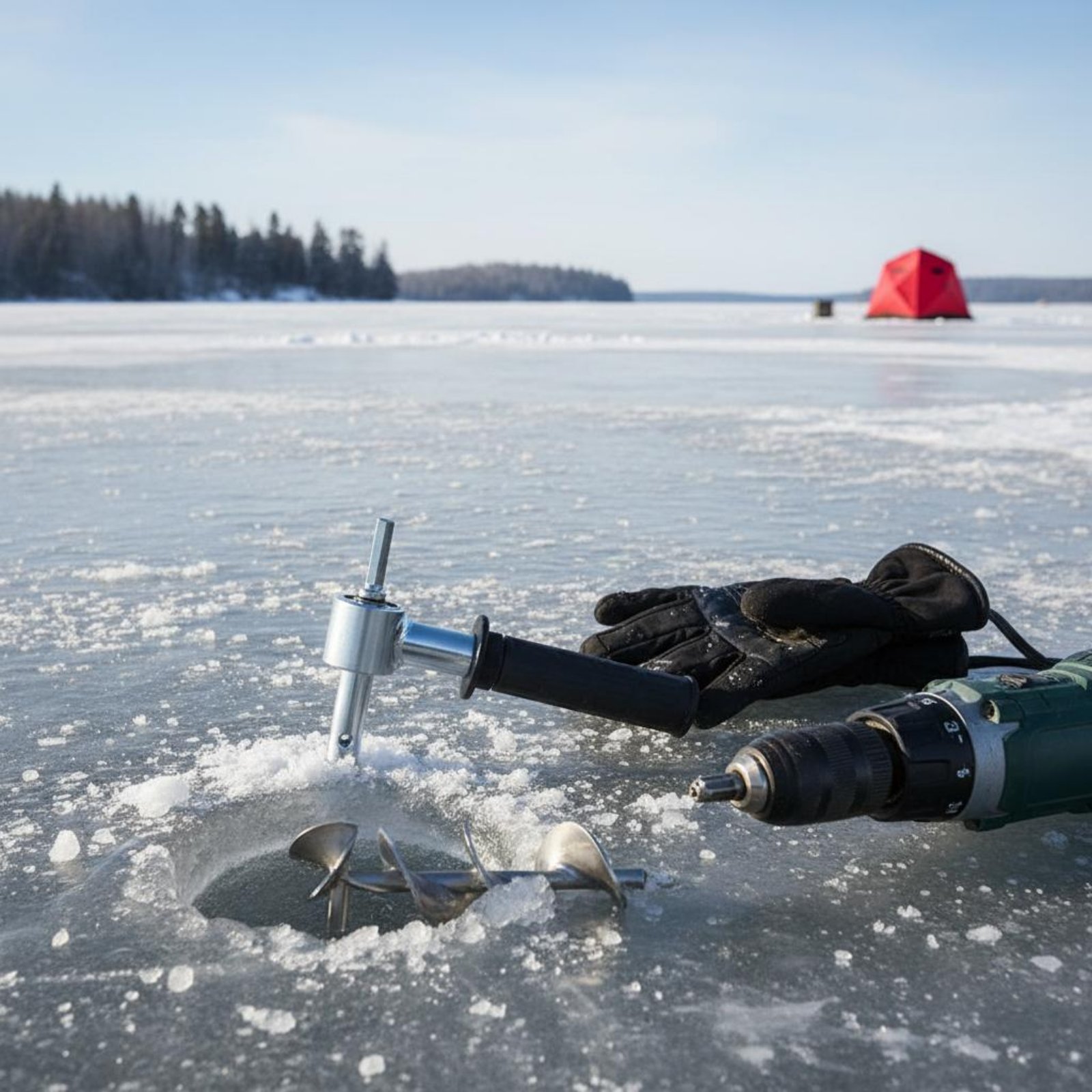 IJsbooradapter Robuuste elektr - Fishing Equipment Usa recensie en prijs