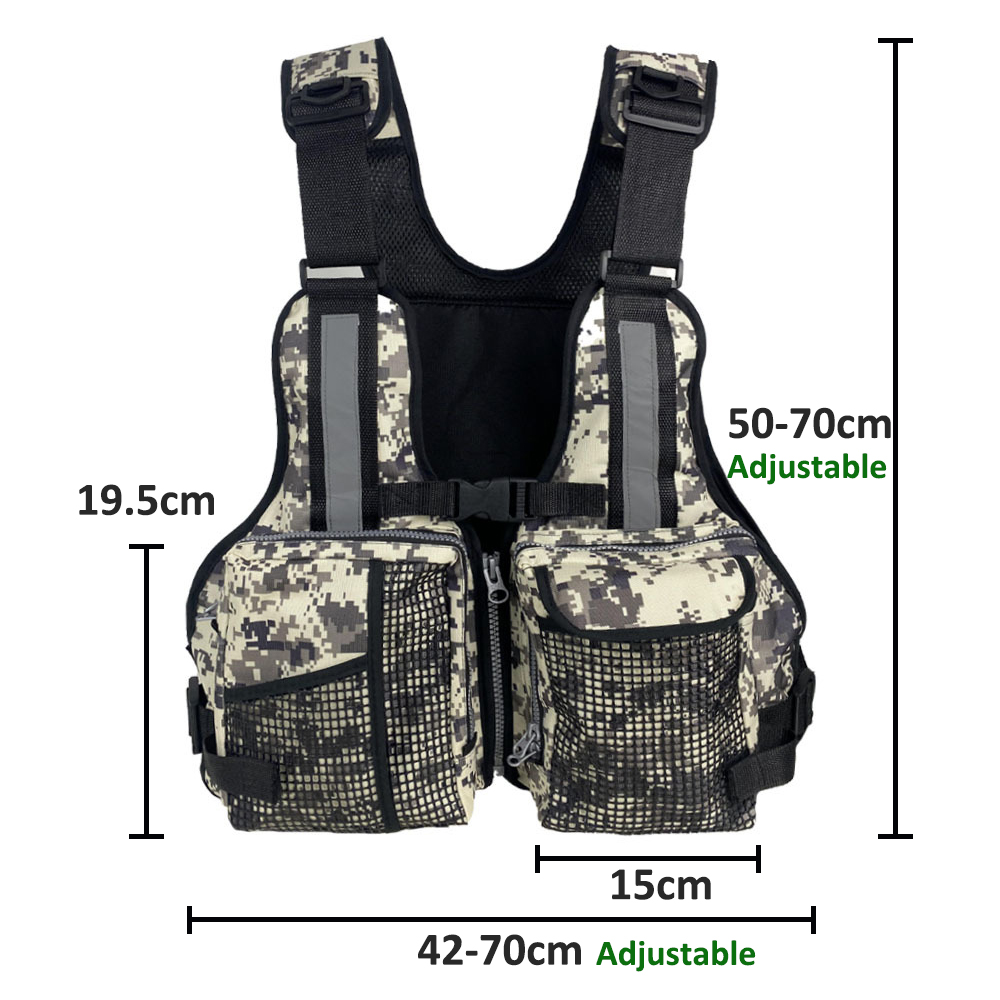 Outdoor visvest met meerdere z - Fishing Equipment Usa recensie en prijs