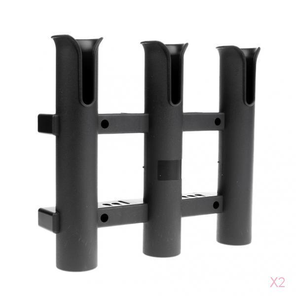 Zwart PP hengelhouderrek met v - Fishing Equipment Holder recensie en prijs
