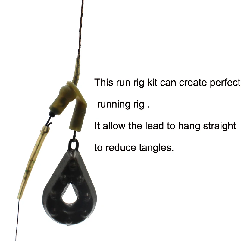 12 Stuks Karpervissen Run Rig  - Fishing Equipment Kit recensie en prijs