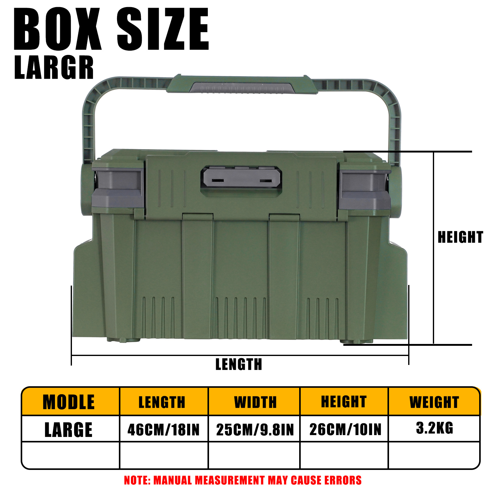 Nieuw Groot Viskistpak 19.5l 2 - Fishing Equipment Kit recensie en prijs