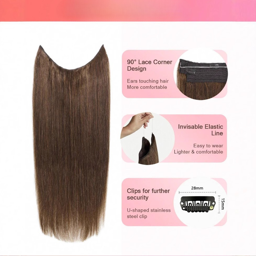 Pruik van echt haar voor dames - Fishing Line recensie en prijs