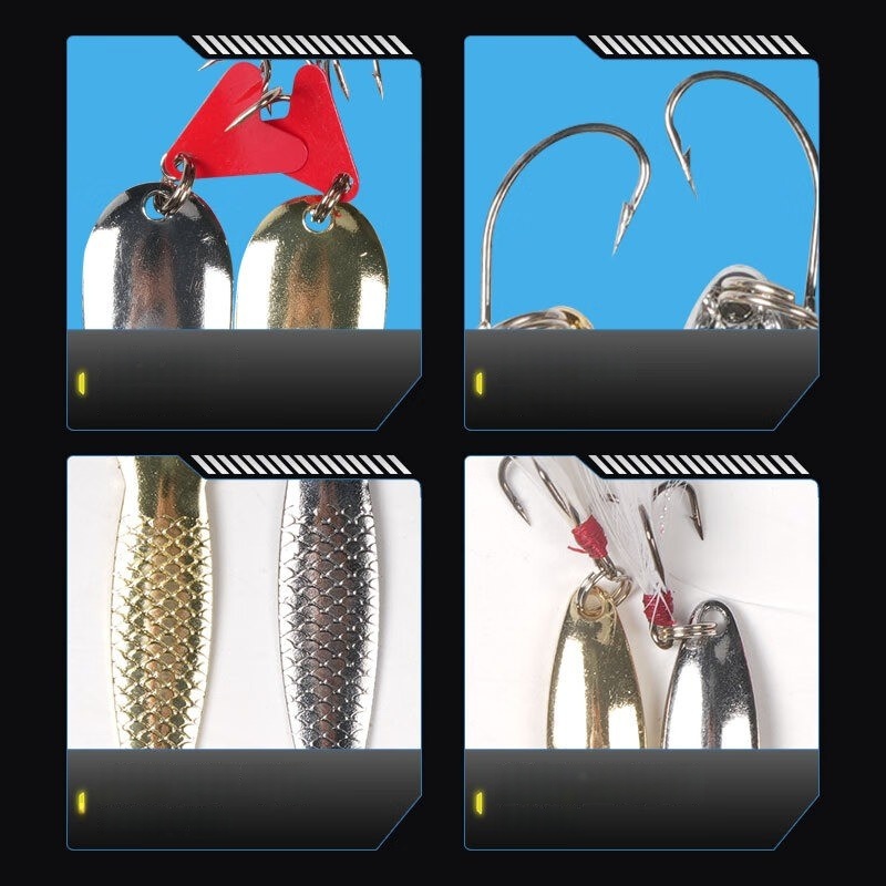 Vislokset 16-delige set trolle - Fishing Equipment Kit recensie en prijs