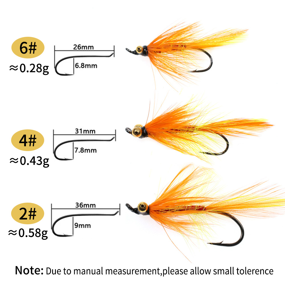 Bimoo 5 of 6 stuks # 2 # 4 # 6 - Fishing Equipment Kit recensie en prijs