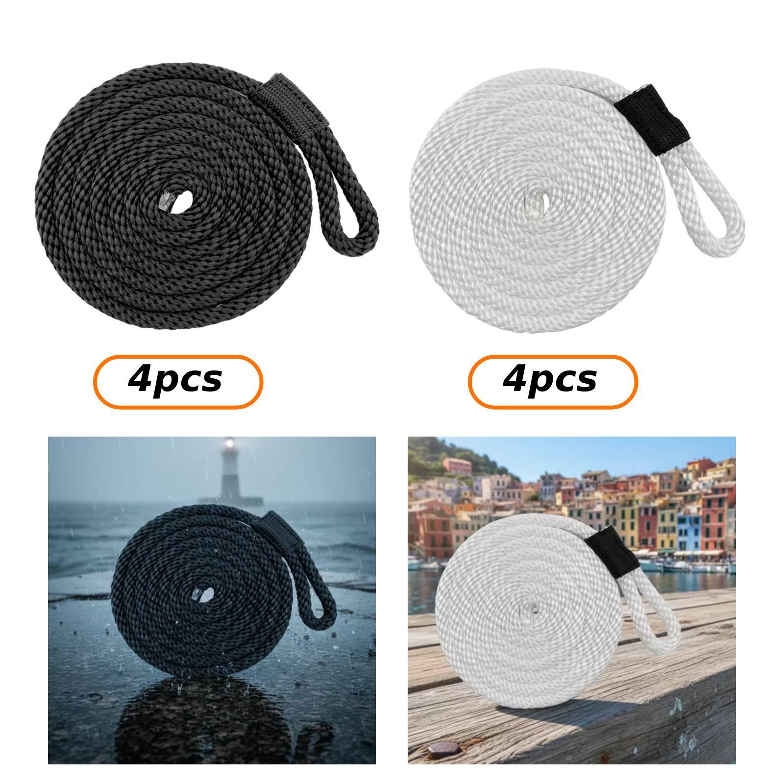 4 stuks Docklines Mooring Rope - Fishing Line recensie en prijs